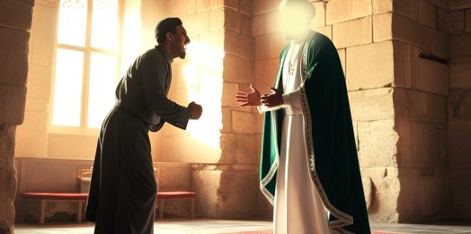 ملاقات شیعه منتقد با امام حسن مجتبی (ع)